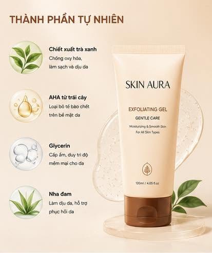 tẩy tế bào chết Skin Aura