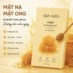 Mặt Nạ Mật Ong Skin Aura – Dưỡng Ẩm, Nuôi Dưỡng Và Mang Đến Làn Da Mềm Mịn Tự Nhiên